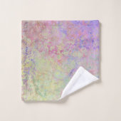 Pop van pasta kleurrijke alcoholinkt Abstract Bad Handdoek (Wasdoekje)