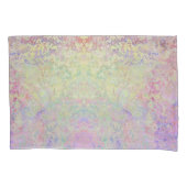 Pop van pasta kleurrijke alcoholinkt Abstract Kussensloop (Voorkant)