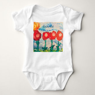 Pop van Poppies Bloemenmeisje Outfit Romper