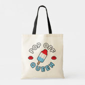 Pop van Queen Popsicle Tote Bag (Achterkant)