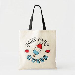 Pop van Queen Popsicle Tote Bag