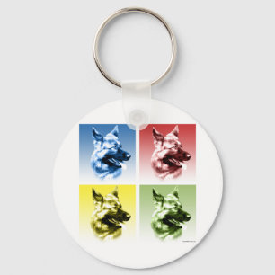 Pop van Shepherd Dog Sleutelhanger