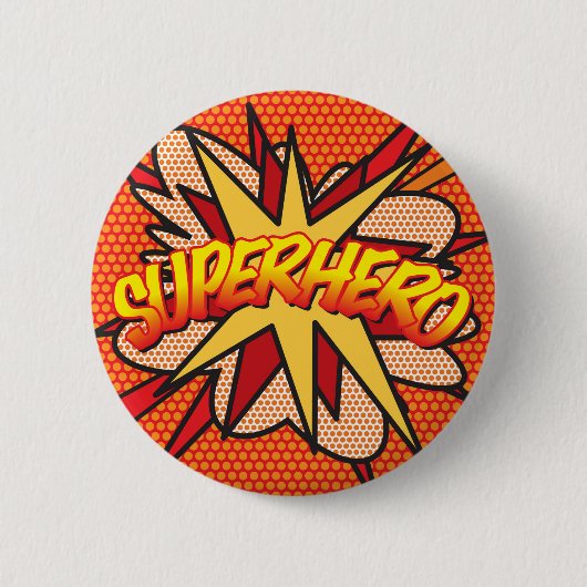 Pop van stripboeken ronde button 5,7 cm (Voorkant)