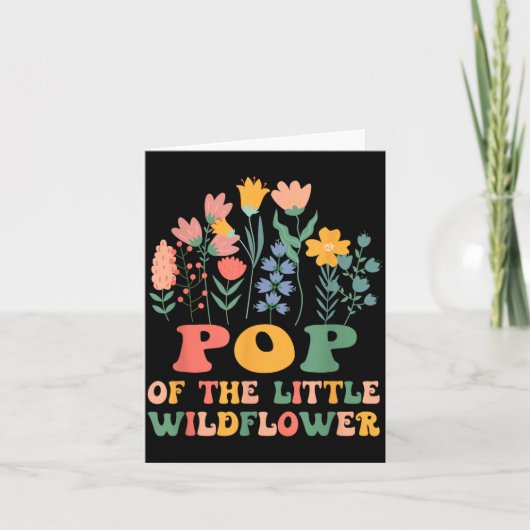 Pop van The Little Wildflower Ba Kaart (Voorkant)