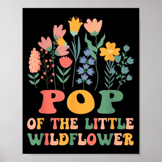 Pop van The Little Wildflower Ba Poster (Voorkant)