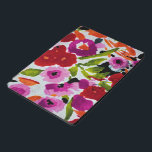 Pop van Vette Kleur Inky Waterverf Flowers Wedding iPad Pro Cover<br><div class="desc">multomap</div>