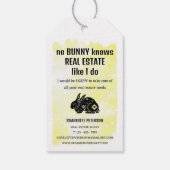 Pop van voorjaarsair onroerend goed door cadeaulabel (Achterkant)