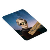  Pop van Woman Trailblazer Night Sky Art Magneet (Rechterzijde)