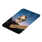  Pop van Woman Trailblazer Night Sky Art Magneet (Linkerzijde)