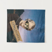  Pop van Woman Trailblazer Night Sky Art Wandkleed (Voorkant (horizontaal))