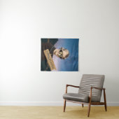  Pop van Woman Trailblazer Night Sky Art Wandkleed (In Situ (horizontaal))