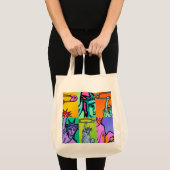 POP VEILIGHEID6: canvas tas (meerdere stijlen) (Voorkant (product))