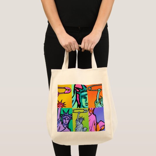 POP VEILIGHEID6: canvas tas (meerdere stijlen) (Voorkant (product))