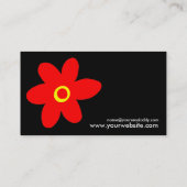 Pop ventilator - zwart visitekaartje (Achterkant)