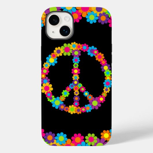 Pop, ventilatorkracht, vrede Case-Mate iPhone case (Achterkant)