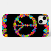 Pop, ventilatorkracht, vrede Case-Mate iPhone case (Achterkant (horizontaal))