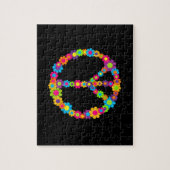  Pop, ventilatorkracht, vrede Legpuzzel (Verticaal)