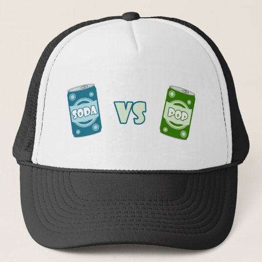 Pop versus Soda Trucker Pet (Voorkant)