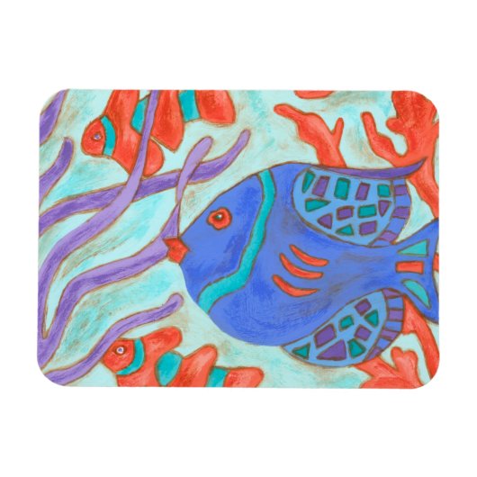 Pop vis magneet (Horizontaal)