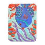 Pop vis magneet (Verticaal)