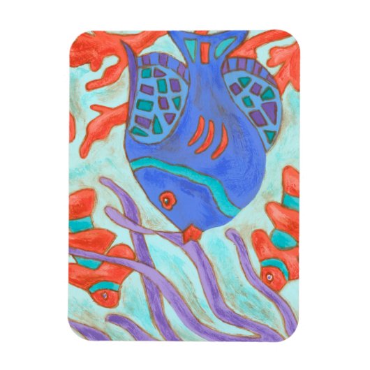 Pop vis magneet (Verticaal)