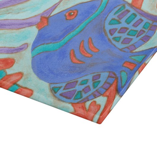 Pop vis snijplank (Hoek)