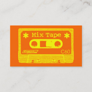 Pop voor gemengde tapes visitekaartje