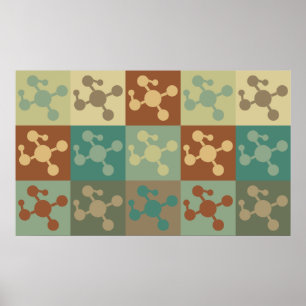 Pop voor moleculaire biologie poster