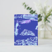 Pop voor paardengrazing briefkaart (Staand voorkant)