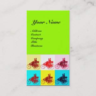 Pop VOOR VINTAGE CARS ART/AUTO REPARATIEAUTOMOTIEF Visitekaartje