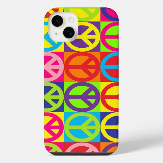Pop Vrede iPhone Hoesje (Achterkant)