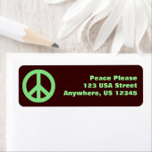 Pop vredesbord etiket (Insitu)