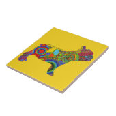 pop "Vredesliefde en koorts" Kunstfoto's Tegel Tegeltje (Zijkant)