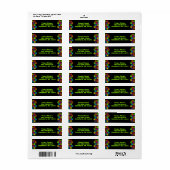 Pop Vredestekenen Etiket (Full Sheet)