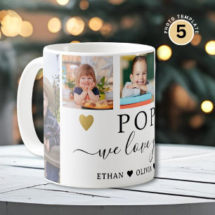 POP We Love You Kleinkinderen 5 Foto Collage   Koffiemok