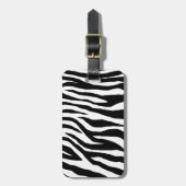 Pop Zebra Bagagelabel (Voorkant verticaal)