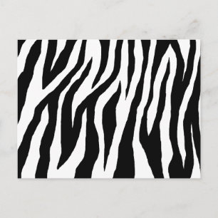 Pop Zebra Briefkaart