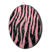Pop Zebra Dartbord (Voorkant Rechts)