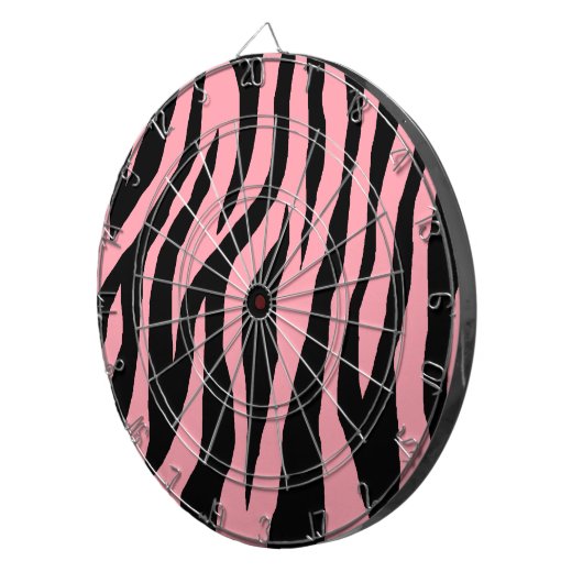 Pop Zebra Dartbord (Voorkant Rechts)