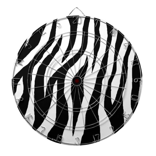 Pop Zebra Dartbord (Voorkant)