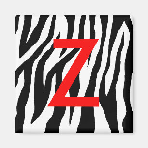 Pop Zebra Magneet