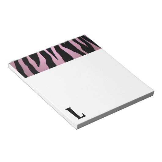 Pop Zebra Notitieblok (Schuin)