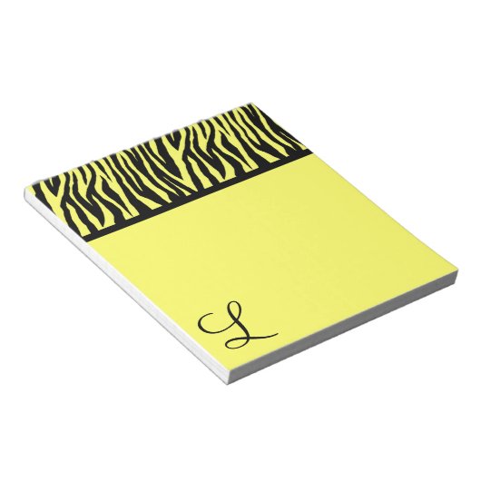 Pop Zebra Notitieblok (Schuin)