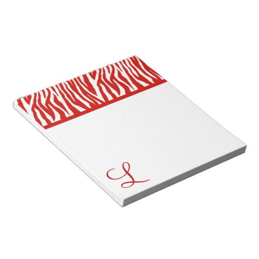 Pop Zebra Notitieblok (Schuin)
