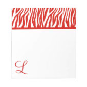 Pop Zebra Notitieblok (Voorkant)