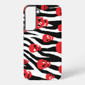 Pop Zebra Samsung Galaxy Hoesje (Achterkant)