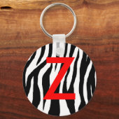 Pop Zebra Sleutelhanger (Voorkant)