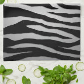 Pop Zebra Theedoek (Gevouwen)