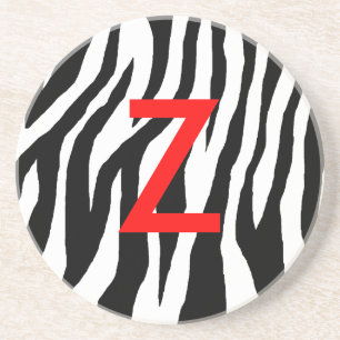 Pop Zebra Zandsteen Onderzetter