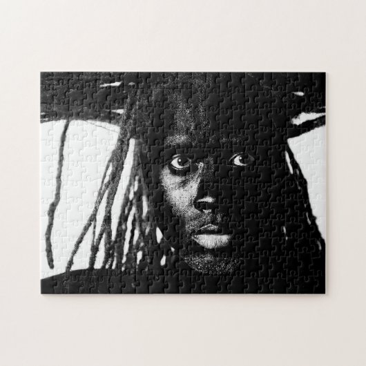 pop zwart legpuzzel (Horizontaal)